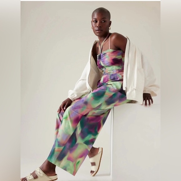 NWT Athleta + Keys Enlighten Up Jumpsuit Size 4. - Picture 3 of 6